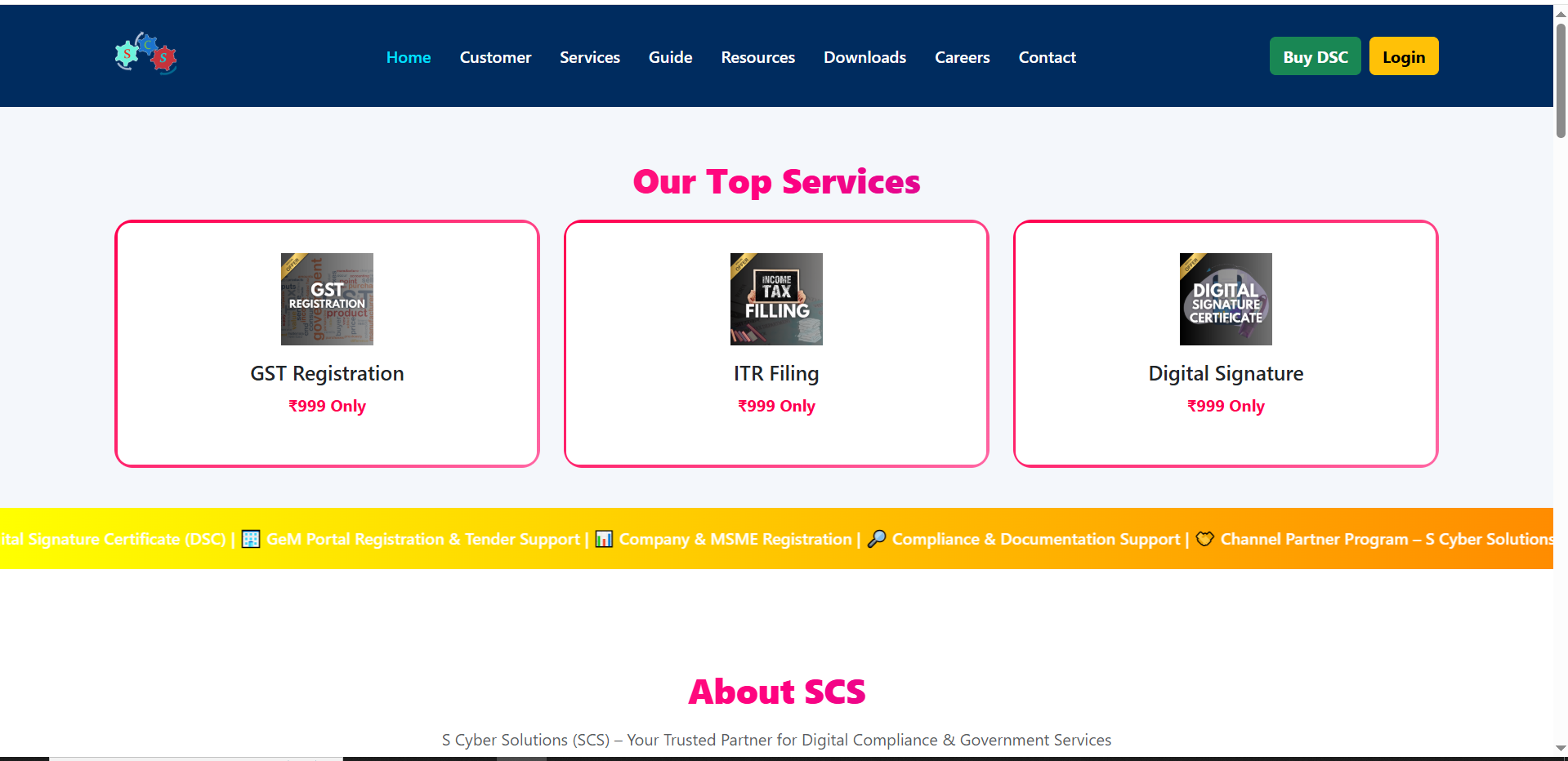 TaxGupshup CA E-Book Selling Platform